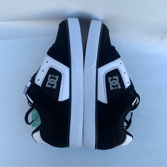 New DC shoes Men’s PURE  Black/ White/ GUM (BW6) Size 9  300660 - Picture 5 of 15